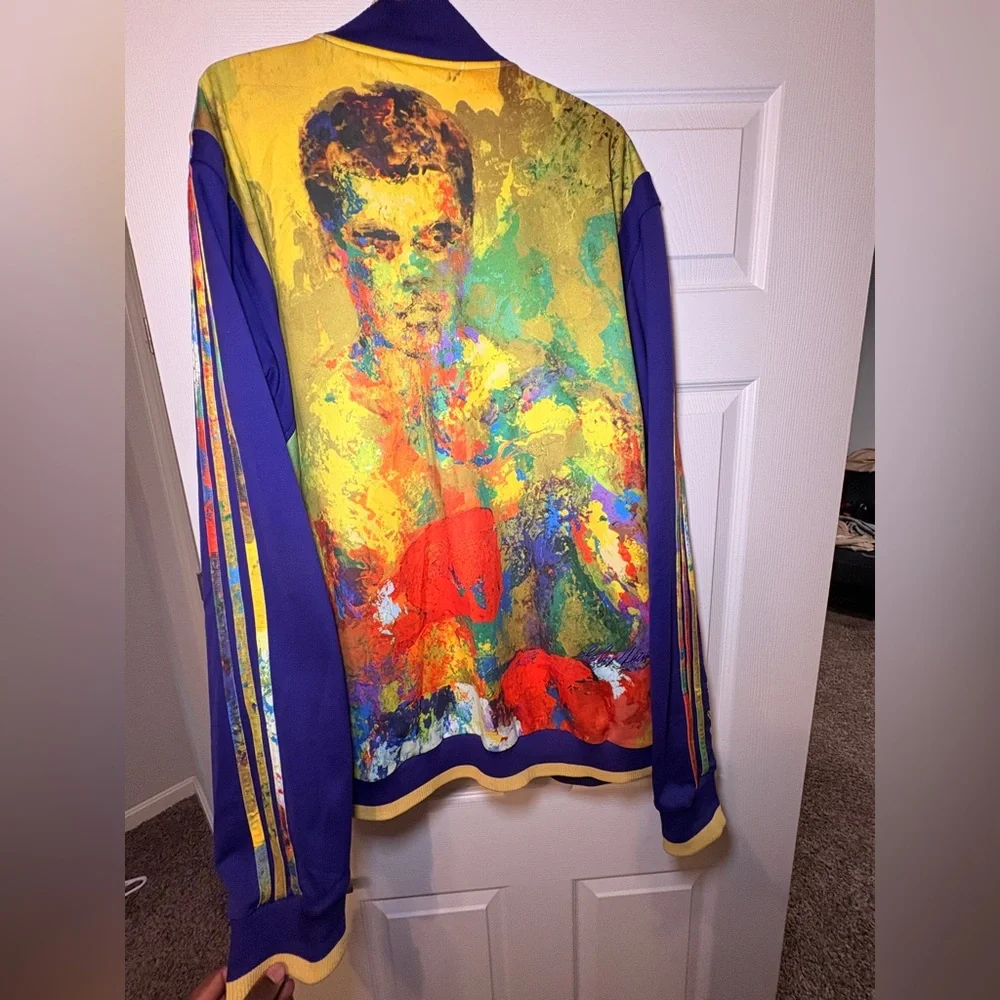 adidas Originals Multicolor Graphic Jacket - Picture 1 of 2